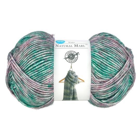 Natural Marl™ Yarn by Loops & Threads®